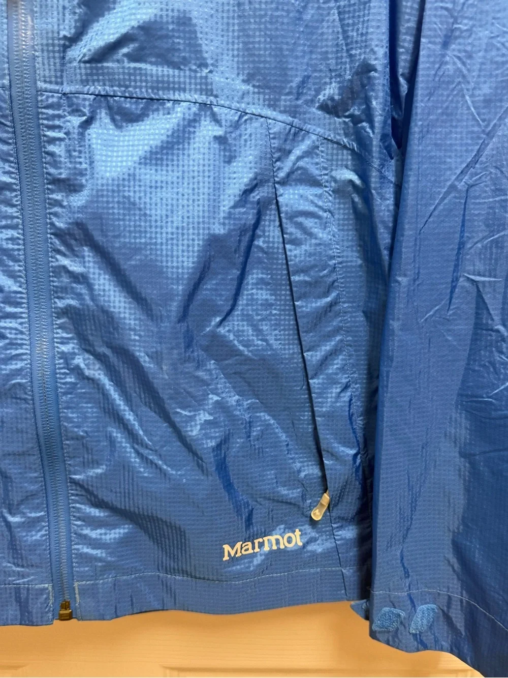 Marmot Blue Rain Jacket